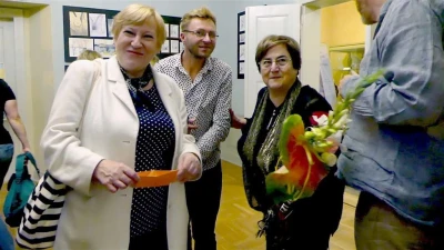 Moje Podwórka - wernisaż wystawy malarskiej Aleksandry Baliszewskiej-Walickiej
