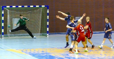 Tytani Wejherowo pokonani przez SMS ZPRP Gdańsk 27 : 32 - fot. Leszek Spigarski