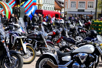 Rozpoczęcie sezonu motorowego - Wejherowo 2017 fot. Leszek Spigarski