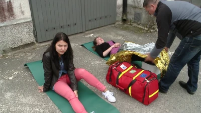 Ewakuacja Urzędu Gminy Wejherowo - ćwiczenia