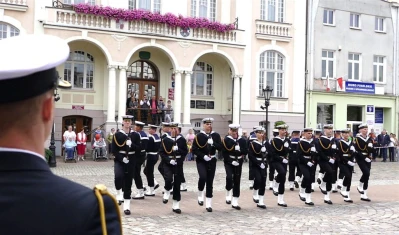 Musztra paradna na Placu Jakuba Wejhera 2017. Fot. Leszek Spigarski.