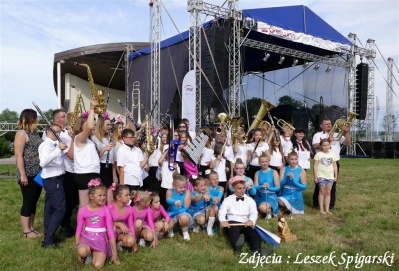 Dni Gniewina 2017 - koncert orkiestr dętych w Czymanowie. Fot. Leszek Spigarski