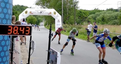 Puchar Kaszub w rolkarstwie szybkim - Kłanino 2017 (fot. Leszek Spigarski)