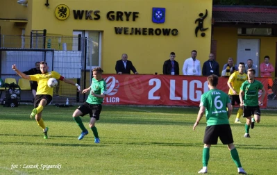 Gryf Wejherowo kontra Stal Stalowa Wola - 14.05.2016 fot. Leszek Spigarski