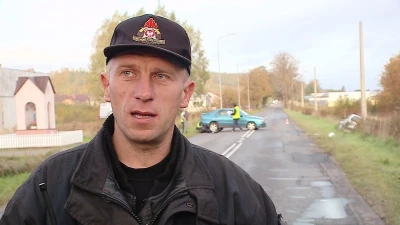 Wypadek w Górze, jedna osoba ranna