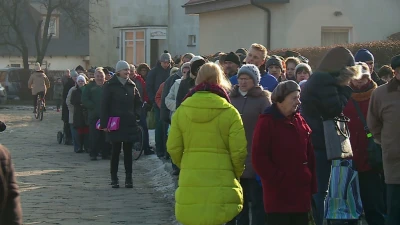 Darmowe jabłka w Wejherowie - 27.01.2017 - fot. TTM