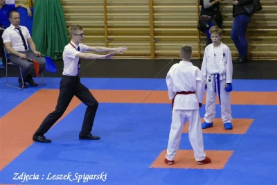 Międzynarodowe zawody karate w Bolszewie - fot. Leszek Spigarski