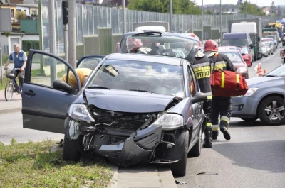 Wypadek w Wejherowie
