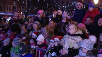 Mikołajki na wejherowskim rynku fot Leszek Spigarski/TTM