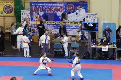 Międzynarodowe zawody karate w Bolszewie - fot. Leszek Spigarski