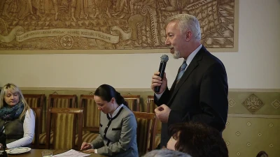 Rozdanie nagród w Urzędzie Miasta