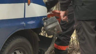 Władysławowo: Radiowóz zepchnął auto