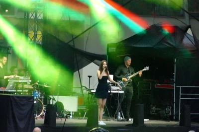 Monika Lewczuk na Światowym Zjeżdzie Kaszubów Rumia 2017 fot. Leszek Spigarski