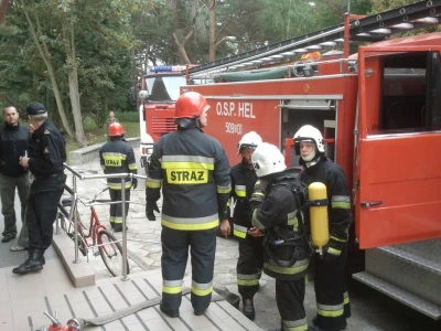 Pali się, pali, pali w helskim szpitalu