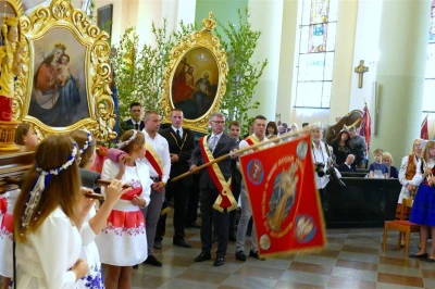 Boże Ciało 2017. Uroczystośc w parafii pw. Trójcy Świętej w Wejherowie. Fot. Leszek Spigarski