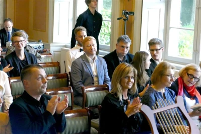 Ogłoszenie wyników I Ogólnopolskiego Konkursu Kompozytorskiego im. Renaty Gleinert – fot. Leszek Spigarski