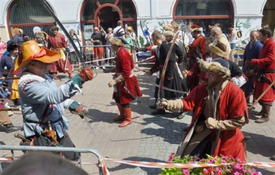 Rekonstrukcja Historyczna 2016. Pierwsza bitwa ze szwedami za nami. fot. Leszek Spigarski