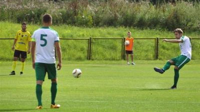 Gryf Wejherowo - Warta Poznań  0 : 1 na Wzgórzu Wolności. Fot. Leszek Spigarski.