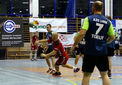 Tytani vs AZS UMK Toruń 29:24, 4.11.2017, fot. Leszek Spigarski