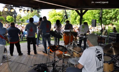 The Rockas Roots Reggae – wejherowski park miejski, fot. Leszek Spigarski.
