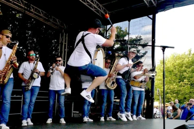 Zespół GIS wystąpił na wejherowskim rynku