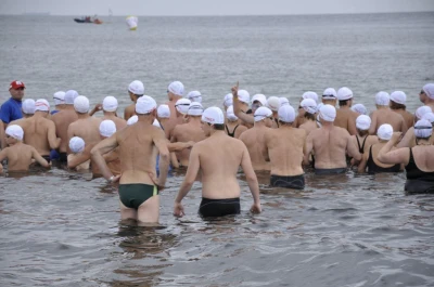 Sopot: Pływali dookoła mola