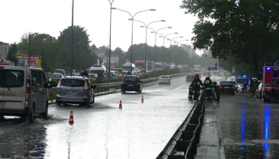 Ulewa w Wejherowie