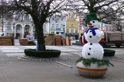 Wejherowo: Przygotowania do jarmarku świątecznego