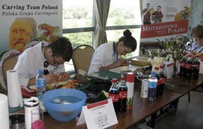 Zawody carvingowe w Wejherowie (fot. Leszek Spigarski)