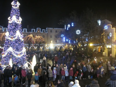 Mikołajki na Placu Wejhera 2014 / fot. Leszek Spigarski