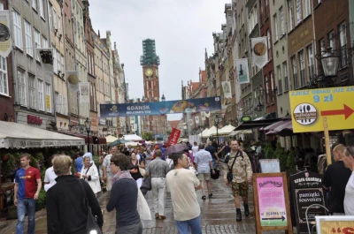 Gdańsk: Deszczowy Jarmark św. Dominika