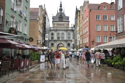 Gdańsk: Deszczowy Jarmark św. Dominika