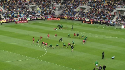 Trening Irlandczyków w Gdyni