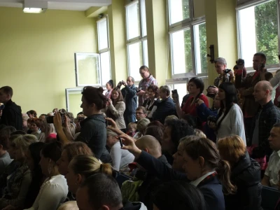 Ślubowanie pierwszaków w Bolszewie