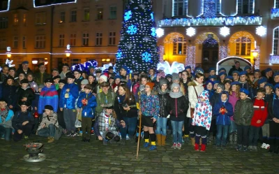 Betlejemskie Światło Pokoju - Wejherowo 2015 fot. Leszek Spigarski