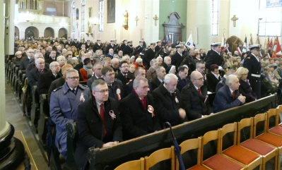 Święto Niepodległości 2017 – msza święta w wejherowskiej Kolegiacie – fot. Leszek Spigarski