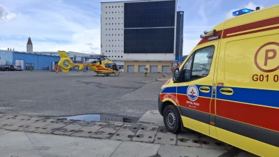 Wpadł do ładowni statku. Na miejsce wezwano śmigłowiec LPR
