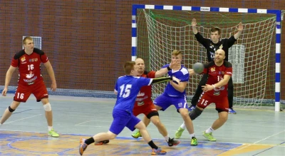 Tytani Wejherowo kontra Wybrzeże Gdańsk (35 : 30) - fot. Leszek Spigarski.