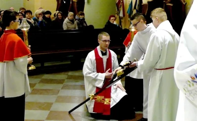Liturgia Wielkiego Piątku w wejherowskiej Kolegiacie