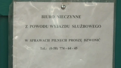 Protest rybaków w Krokowej