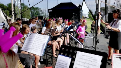 Dni Gniewina 2017 - koncert orkiestr dętych w Czymanowie. Fot. Leszek Spigarski