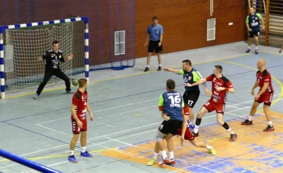 Tytani vs AZS UMK Toruń 29:24, 4.11.2017, fot. Leszek Spigarski