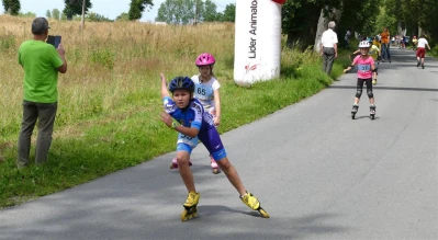 Puchar Kaszub w rolkarstwie szybkim - Kłanino 2017 (fot. Leszek Spigarski)