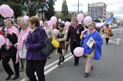 Różowy marsz ulicami Gdyni