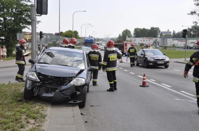 Wypadek w Wejherowie