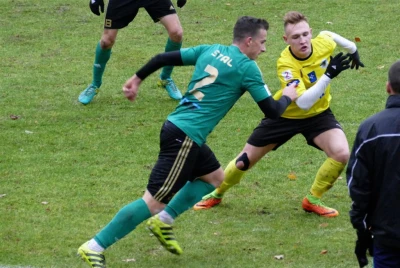 Gryf Wejherowo vs Stal Stalowa Wola. fot. Leszek Spigarski.