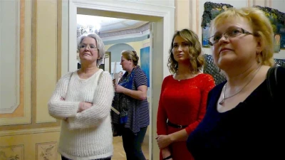Wernisaż Milany i Denisa Khyzhavskich - malarzy z Ukrainy