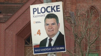 Protest rybaków w Krokowej