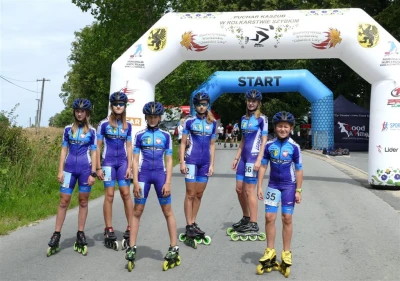 Puchar Kaszub w rolkarstwie szybkim - Kłanino 2017 (fot. Leszek Spigarski)