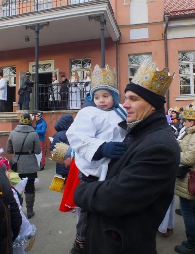 Orszak Trzech Króli w Wejherowie fot. Leszek Spigarski